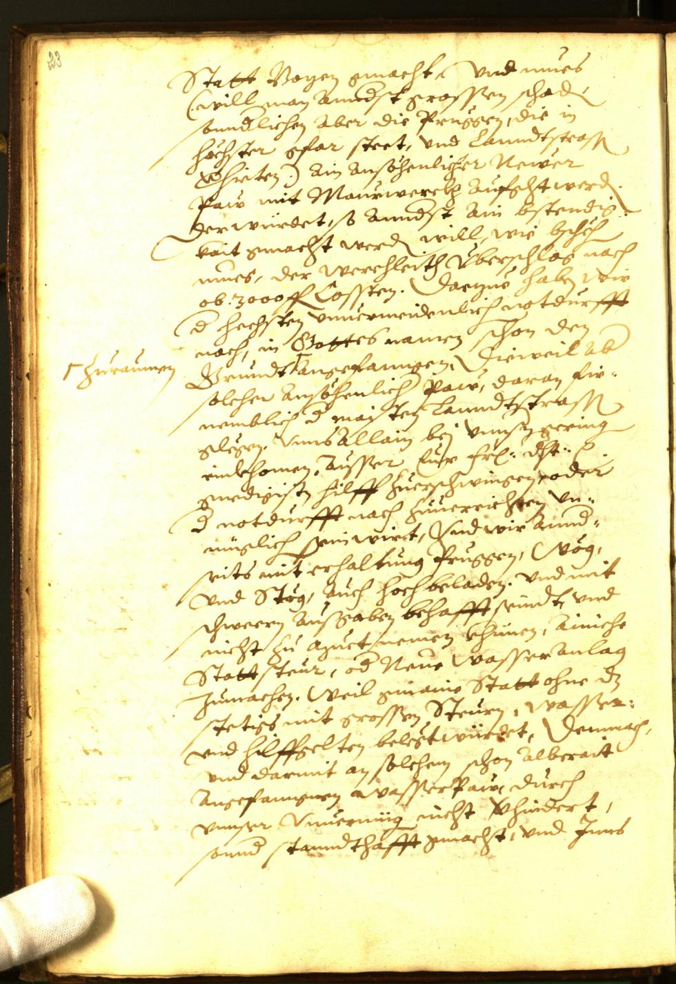 Civic Archives of Bozen-Bolzano - BOhisto Minutes of the council 1594 