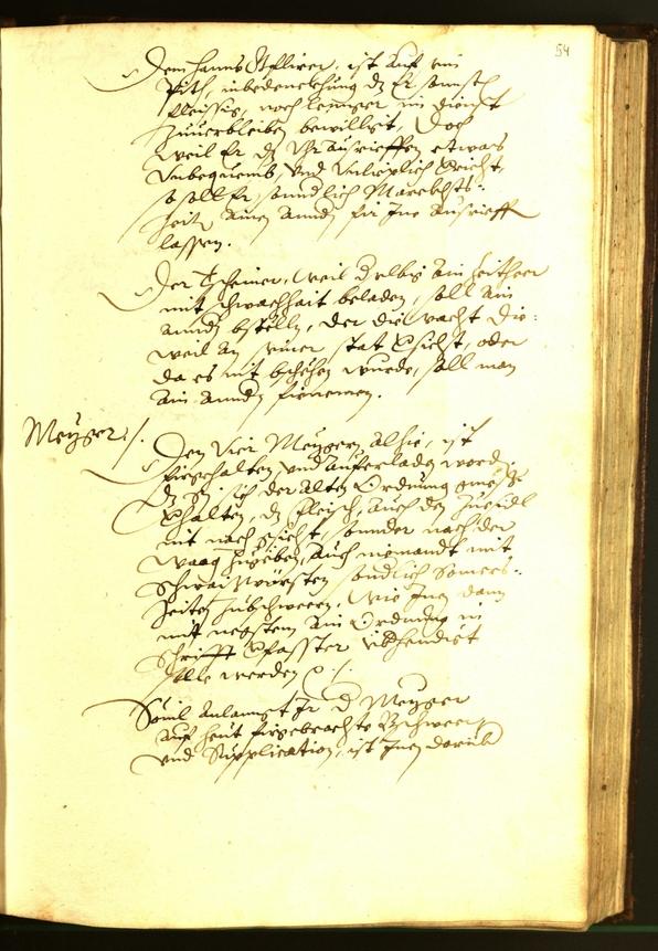 Civic Archives of Bozen-Bolzano - BOhisto Minutes of the council 1595 