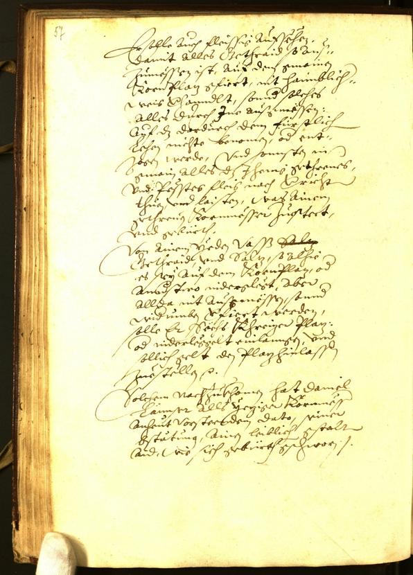 Civic Archives of Bozen-Bolzano - BOhisto Minutes of the council 1595 