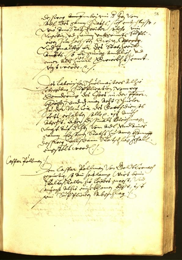 Civic Archives of Bozen-Bolzano - BOhisto Minutes of the council 1595 