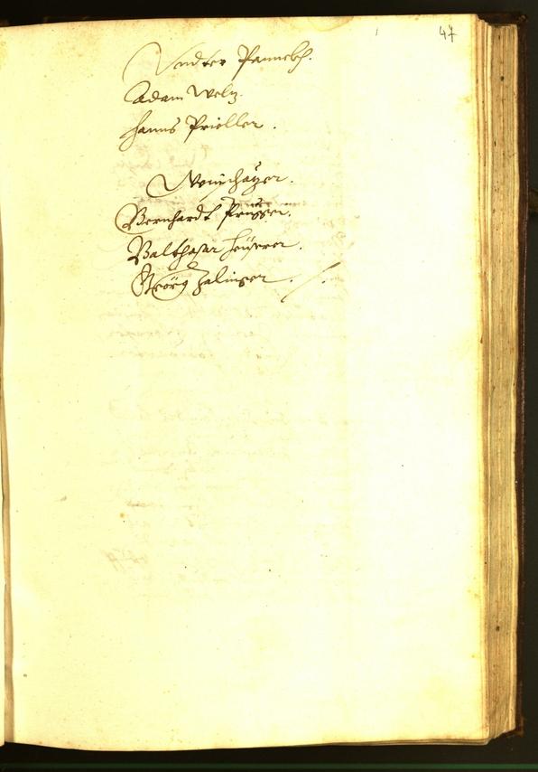 Civic Archives of Bozen-Bolzano - BOhisto Minutes of the council 1595 