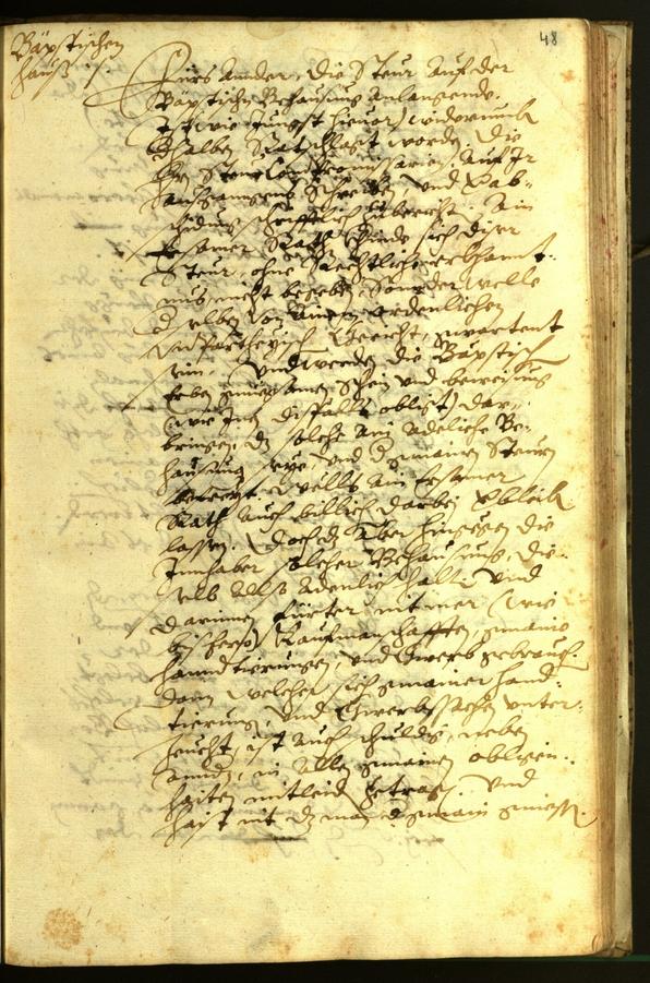 Civic Archives of Bozen-Bolzano - BOhisto Minutes of the council 1596 