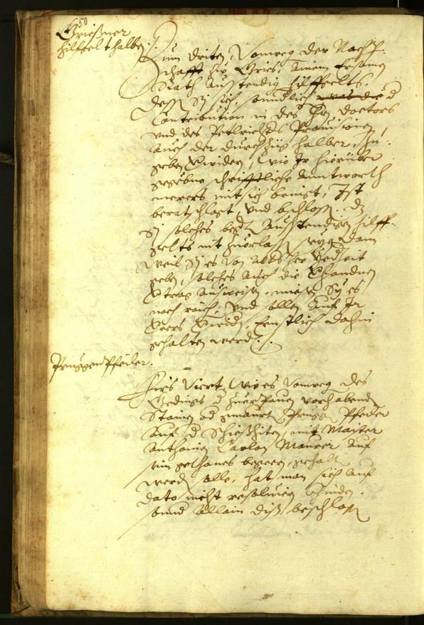 Civic Archives of Bozen-Bolzano - BOhisto Minutes of the council 1596 