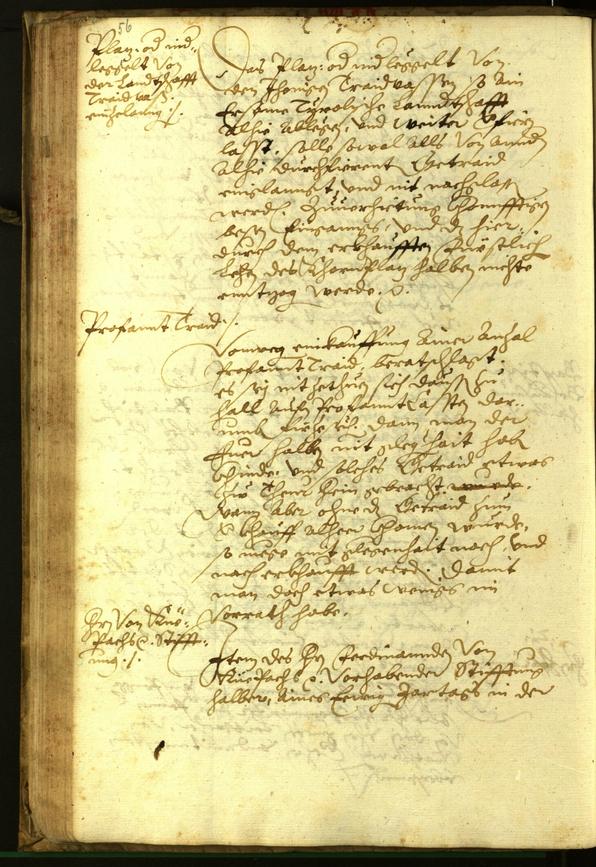 Civic Archives of Bozen-Bolzano - BOhisto Minutes of the council 1596 