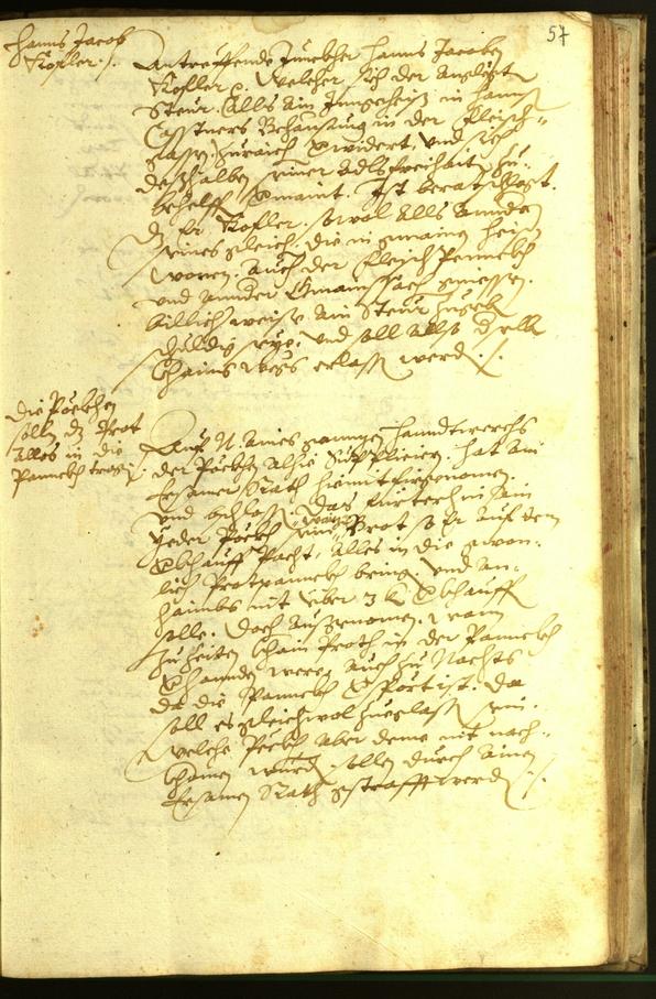 Civic Archives of Bozen-Bolzano - BOhisto Minutes of the council 1596 