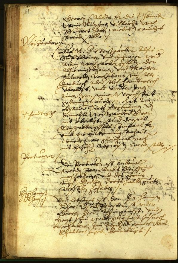 Civic Archives of Bozen-Bolzano - BOhisto Minutes of the council 1596 