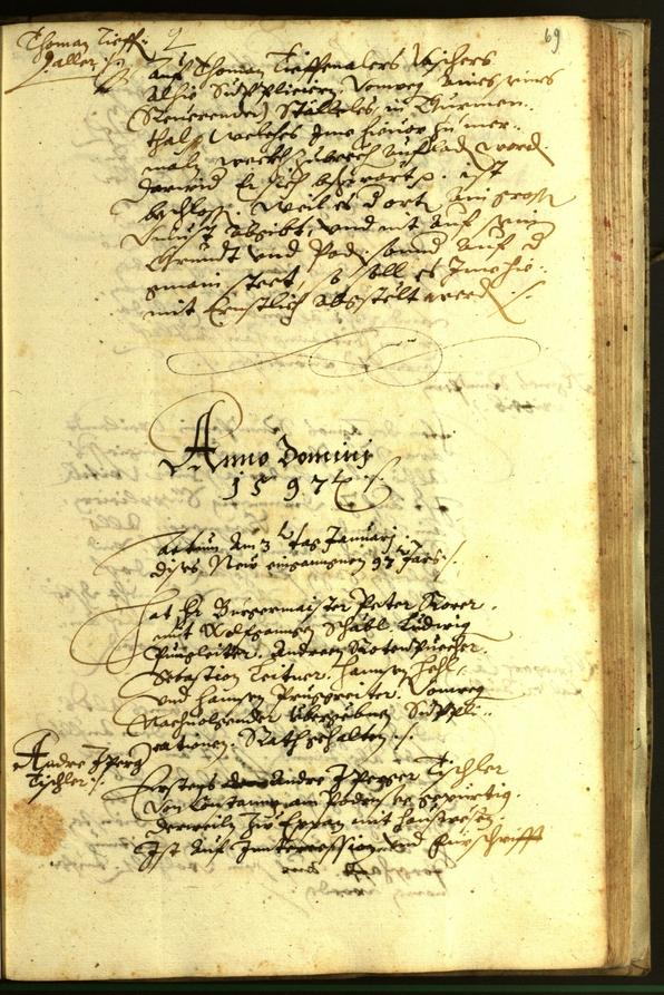 Civic Archives of Bozen-Bolzano - BOhisto Minutes of the council 1596 