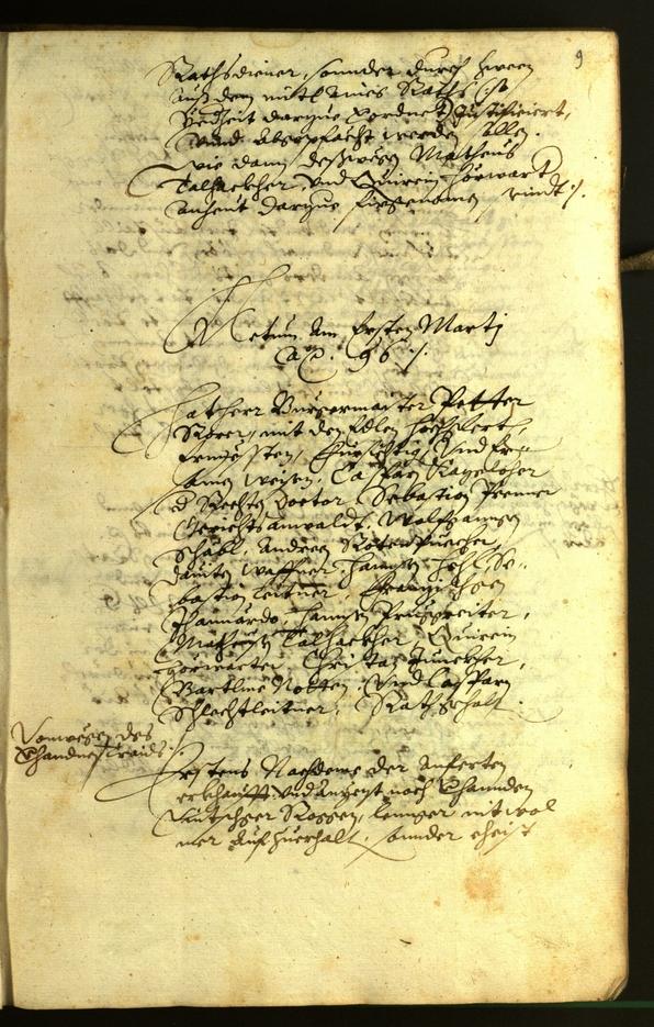 Archivio Storico della Città di Bolzano - BOhisto protocollo consiliare 1596 