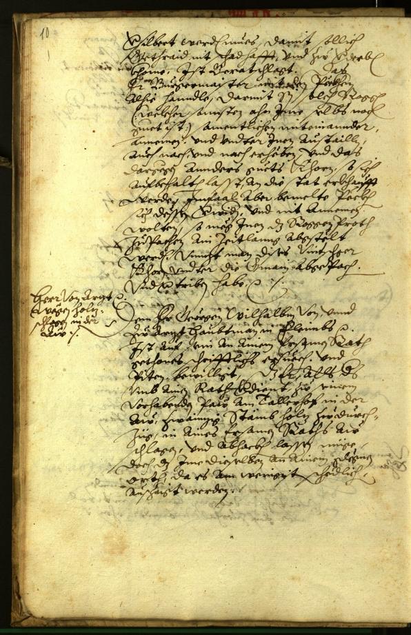 Civic Archives of Bozen-Bolzano - BOhisto Minutes of the council 1596 