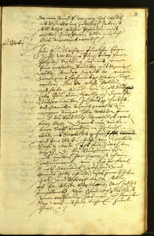 Civic Archives of Bozen-Bolzano - BOhisto Minutes of the council 1596 