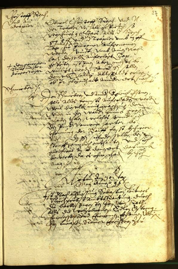 Civic Archives of Bozen-Bolzano - BOhisto Minutes of the council 1596 