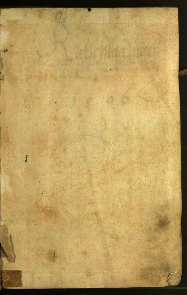 Civic Archives of Bozen-Bolzano - BOhisto Minutes of the council 1596 