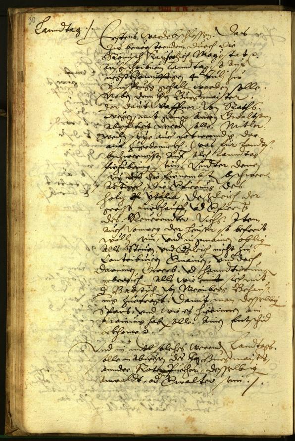 Civic Archives of Bozen-Bolzano - BOhisto Minutes of the council 1596 