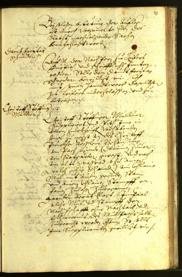 Civic Archives of Bozen-Bolzano - BOhisto Minutes of the council 1596 