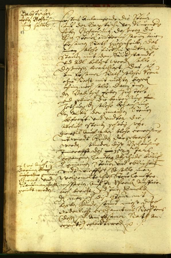 Civic Archives of Bozen-Bolzano - BOhisto Minutes of the council 1596 