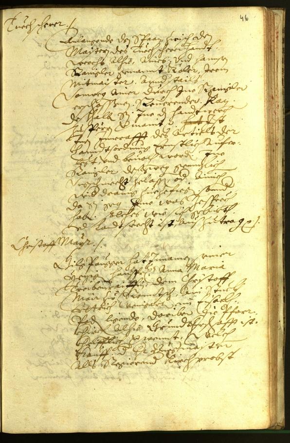 Civic Archives of Bozen-Bolzano - BOhisto Minutes of the council 1596 