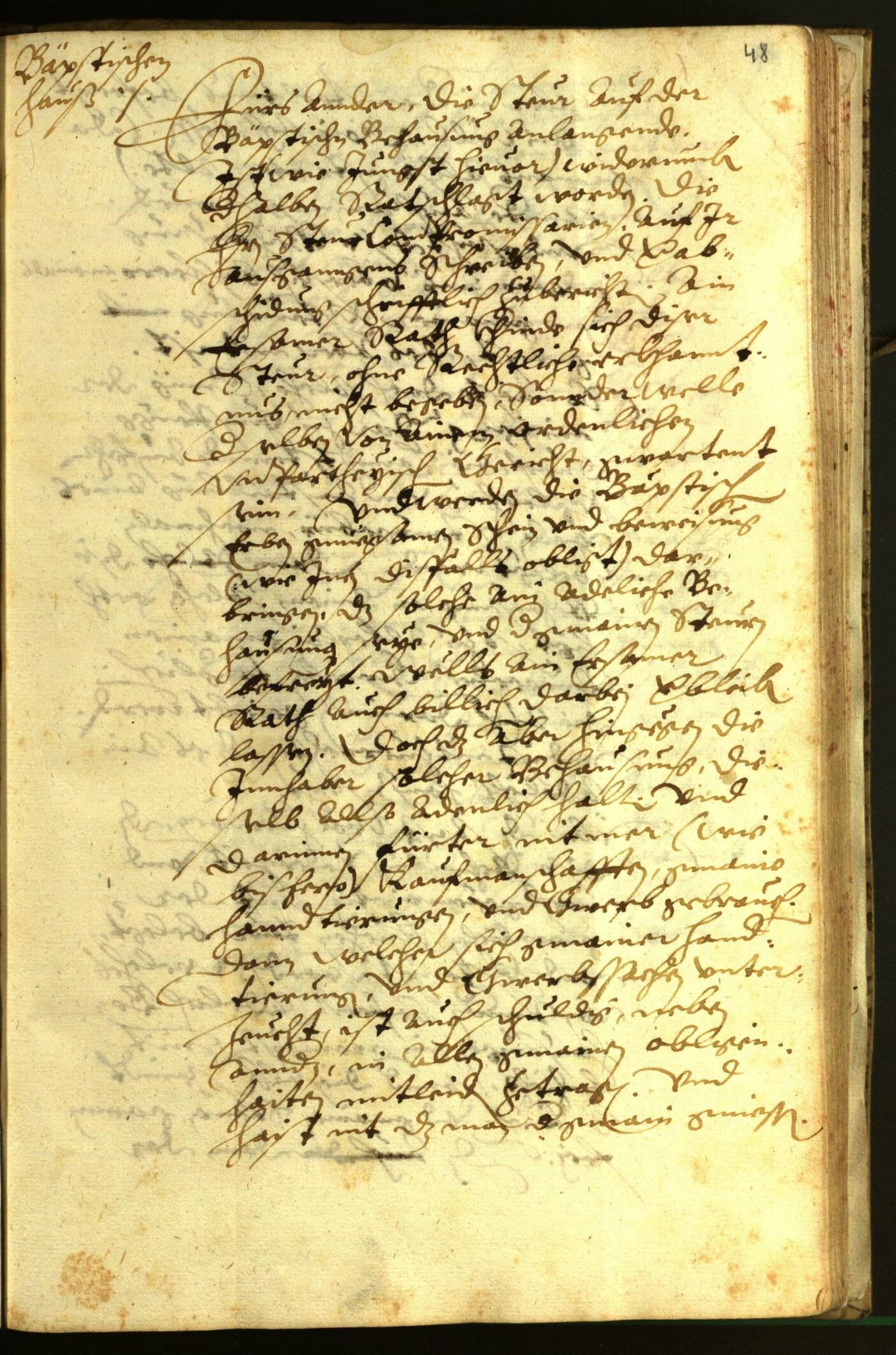 Civic Archives of Bozen-Bolzano - BOhisto Minutes of the council 1596 