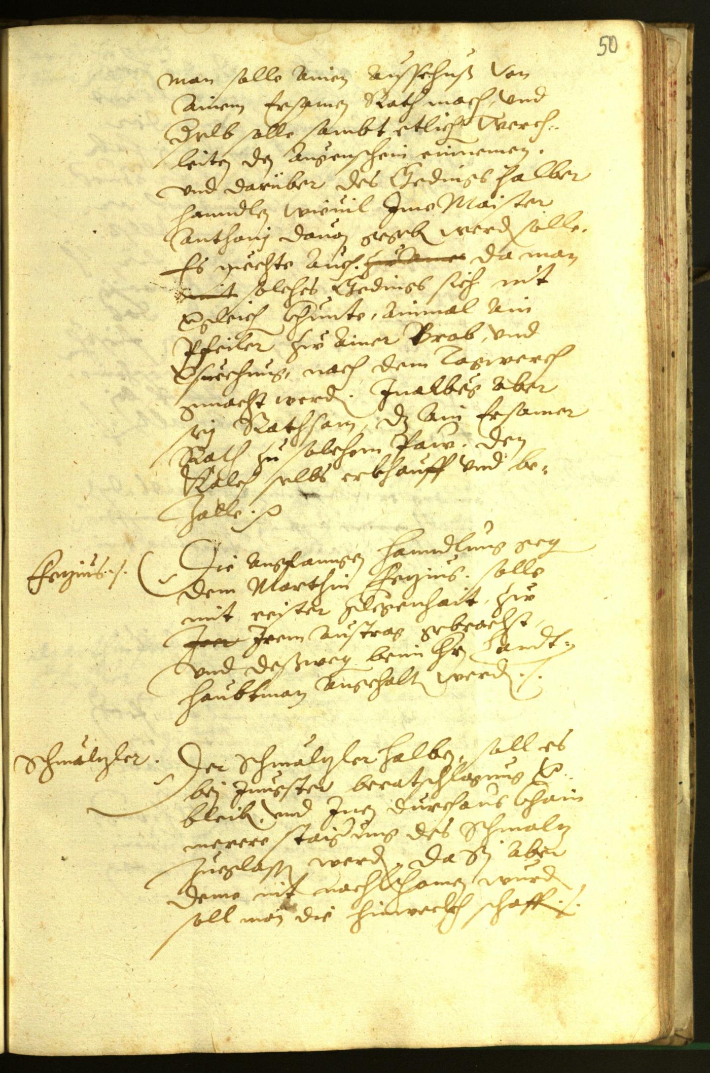 Civic Archives of Bozen-Bolzano - BOhisto Minutes of the council 1596 