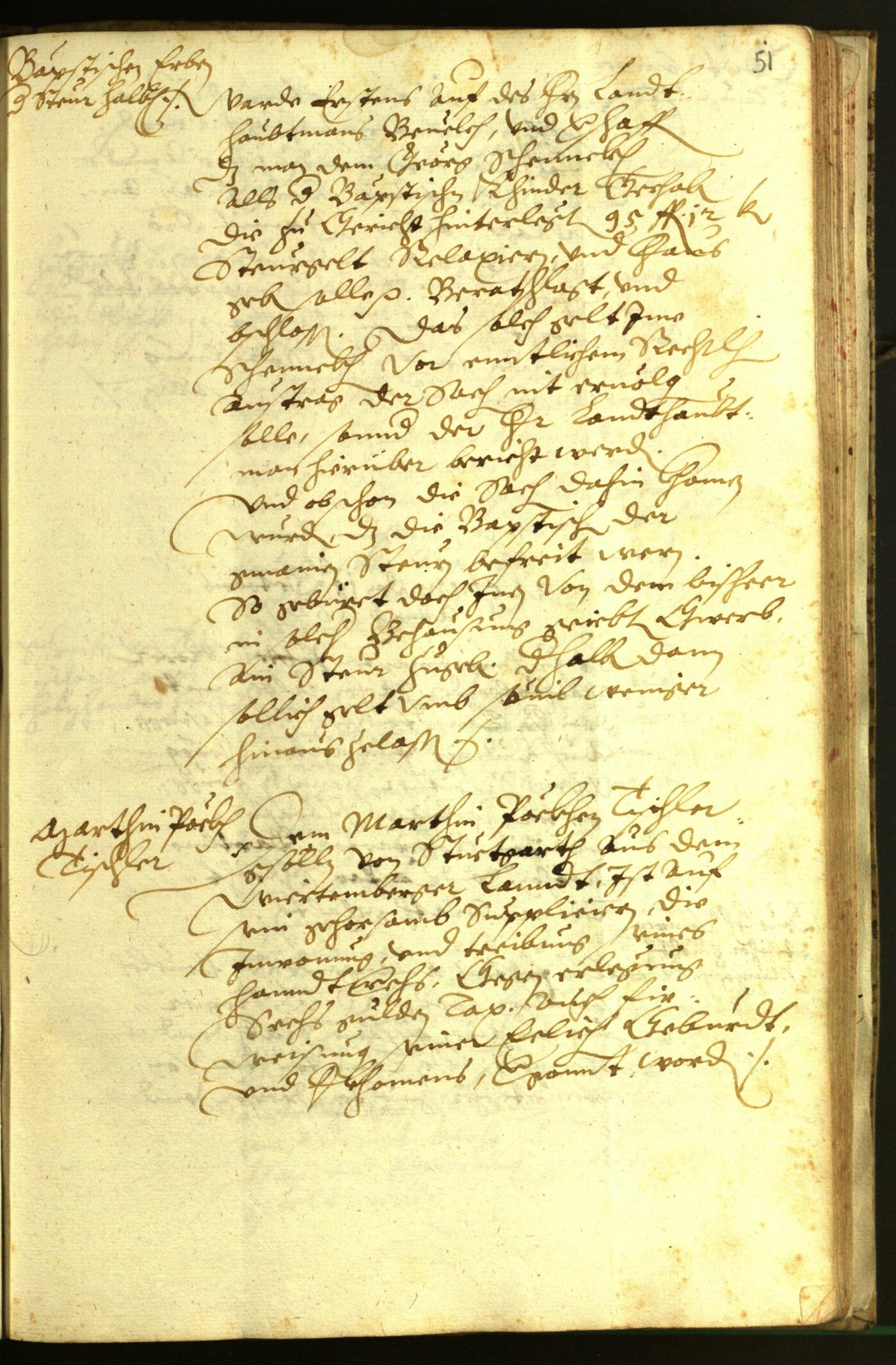 Stadtarchiv Bozen - BOhisto Ratsprotokoll 1596 