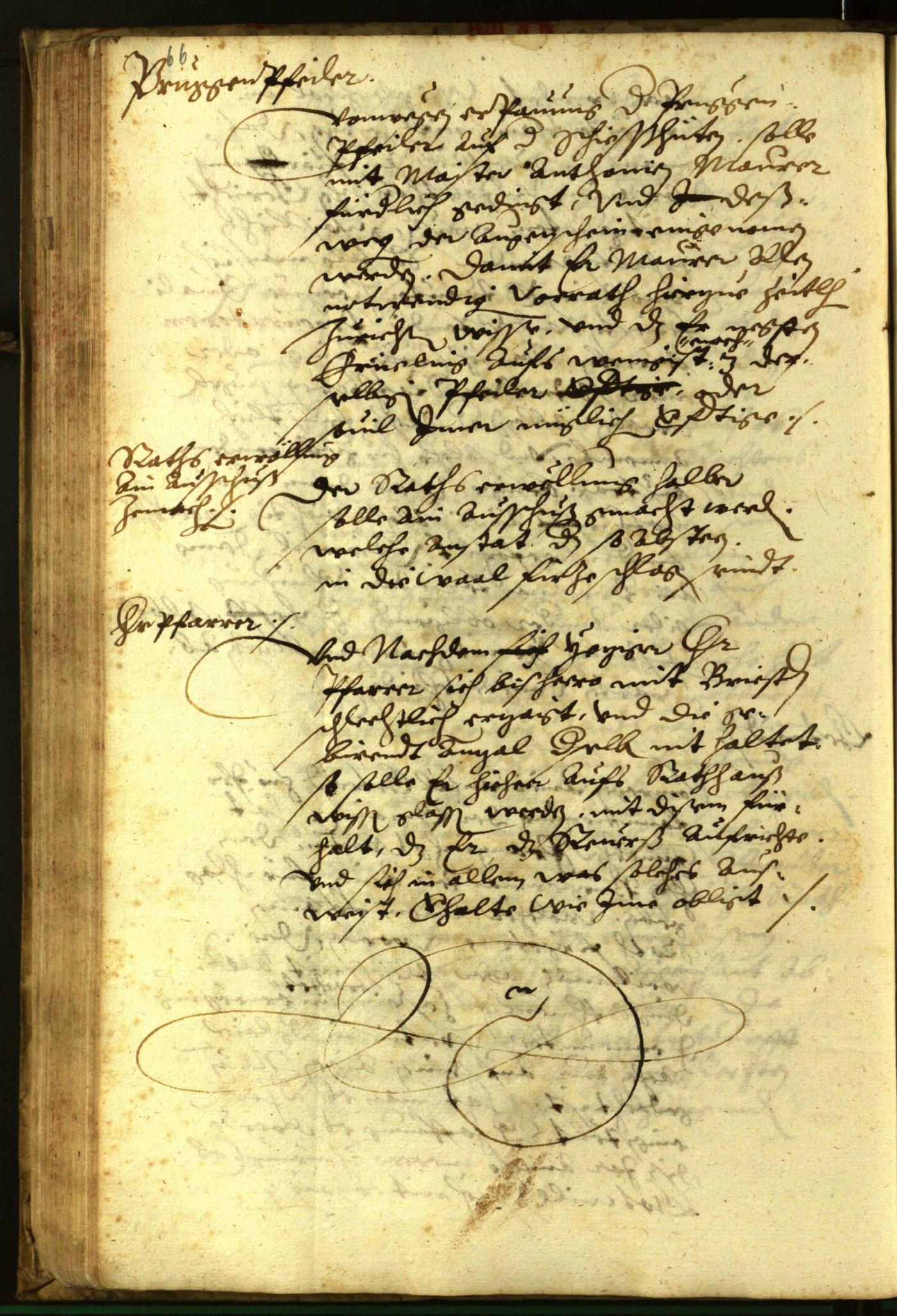 Civic Archives of Bozen-Bolzano - BOhisto Minutes of the council 1596 