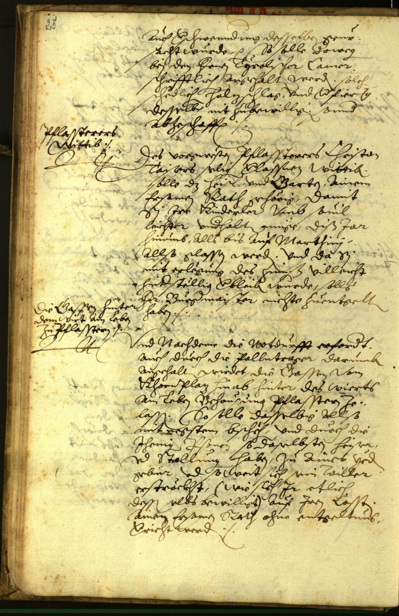 Civic Archives of Bozen-Bolzano - BOhisto Minutes of the council 1596 