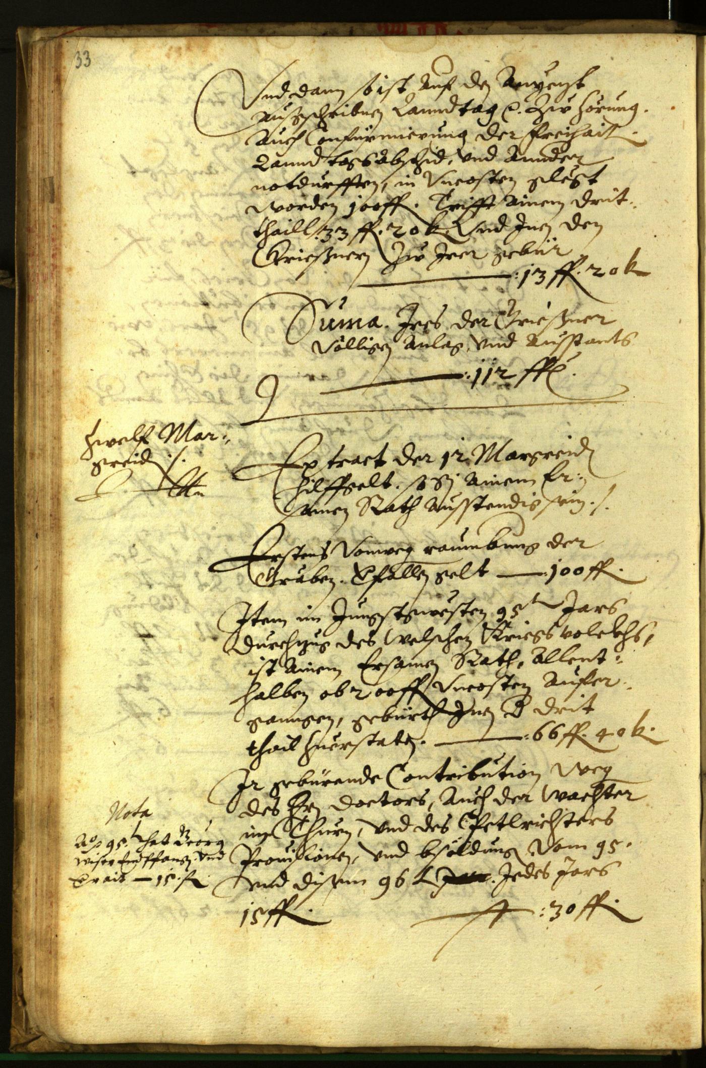 Civic Archives of Bozen-Bolzano - BOhisto Minutes of the council 1596 