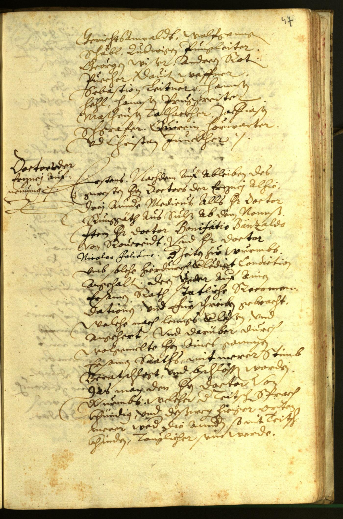 Civic Archives of Bozen-Bolzano - BOhisto Minutes of the council 1596 