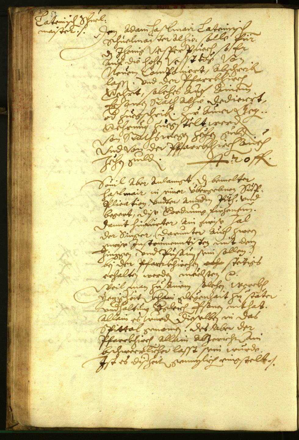 Civic Archives of Bozen-Bolzano - BOhisto Minutes of the council 1596 