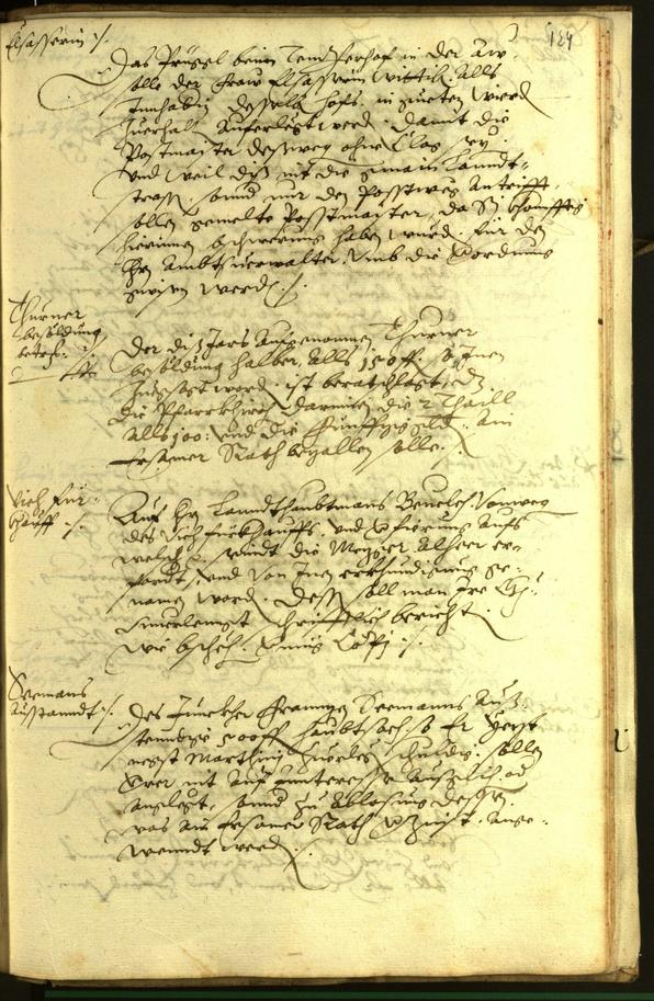 Civic Archives of Bozen-Bolzano - BOhisto Minutes of the council 1597 