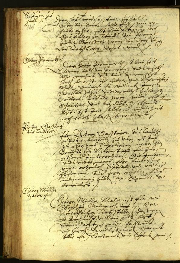 Civic Archives of Bozen-Bolzano - BOhisto Minutes of the council 1597 