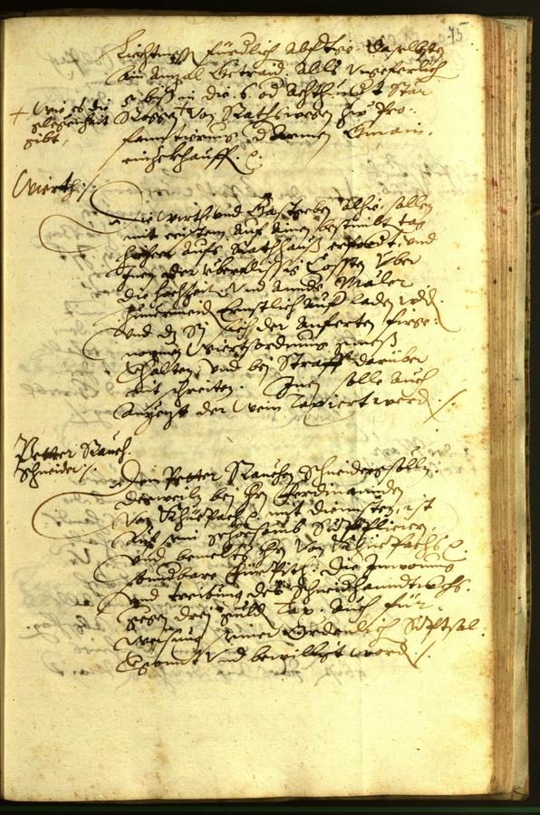 Civic Archives of Bozen-Bolzano - BOhisto Minutes of the council 1597 