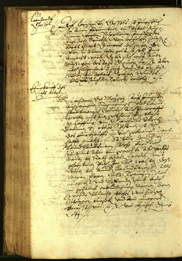 Civic Archives of Bozen-Bolzano - BOhisto Minutes of the council 1597 