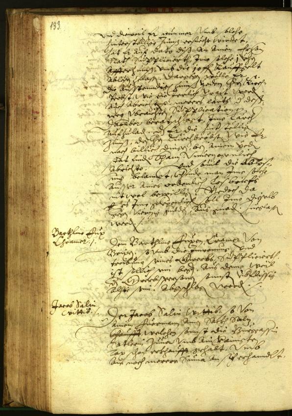 Civic Archives of Bozen-Bolzano - BOhisto Minutes of the council 1597 