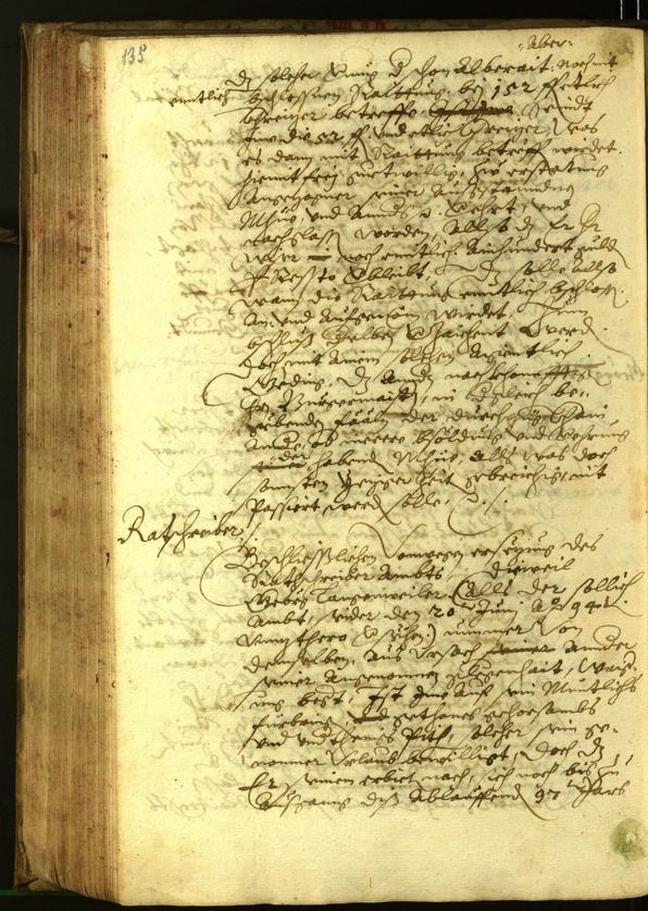 Archivio Storico della Città di Bolzano - BOhisto protocollo consiliare 1597 