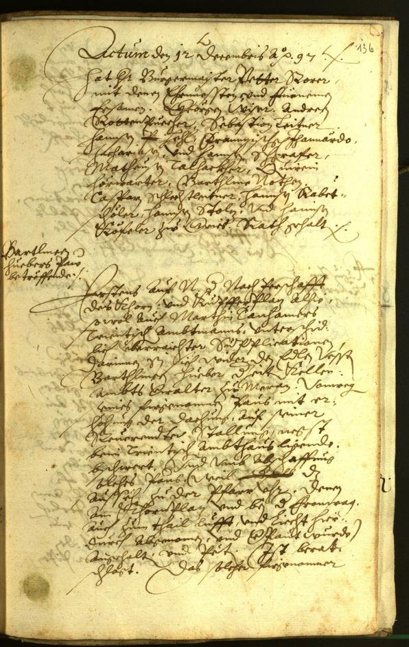 Civic Archives of Bozen-Bolzano - BOhisto Minutes of the council 1597 