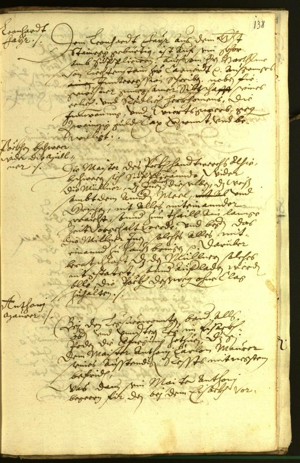 Civic Archives of Bozen-Bolzano - BOhisto Minutes of the council 1597 