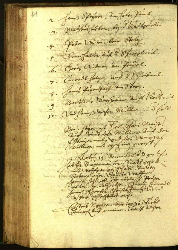 Civic Archives of Bozen-Bolzano - BOhisto Minutes of the council 1597 