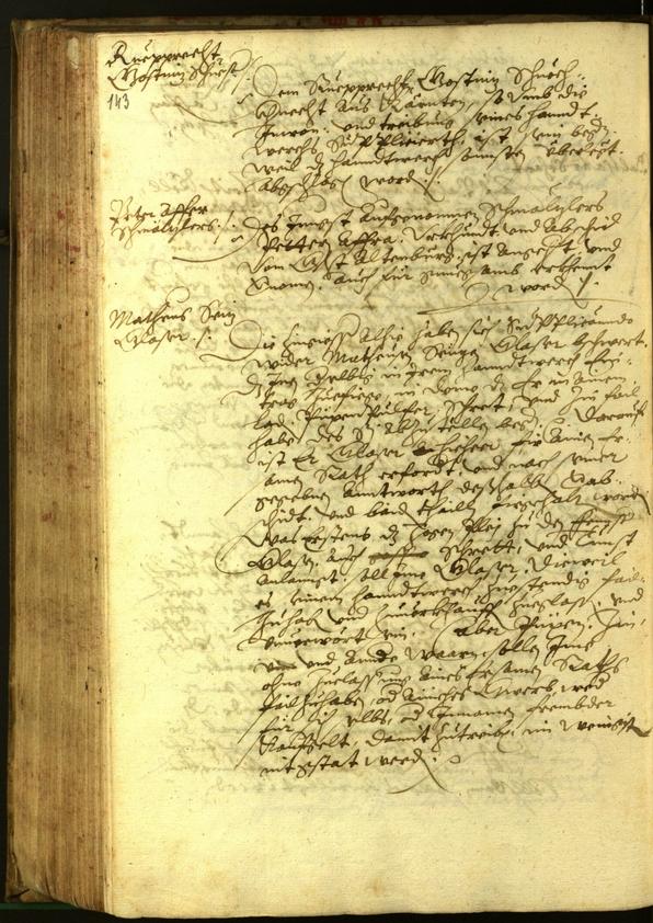 Civic Archives of Bozen-Bolzano - BOhisto Minutes of the council 1597 