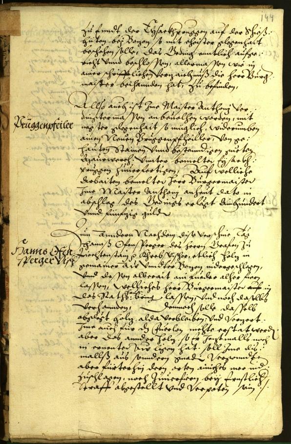 Civic Archives of Bozen-Bolzano - BOhisto Minutes of the council 1597 