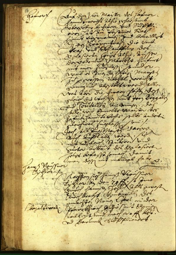 Civic Archives of Bozen-Bolzano - BOhisto Minutes of the council 1597 