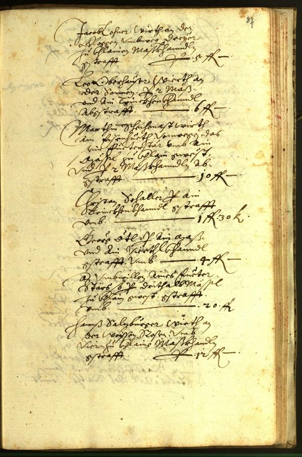 Civic Archives of Bozen-Bolzano - BOhisto Minutes of the council 1597 