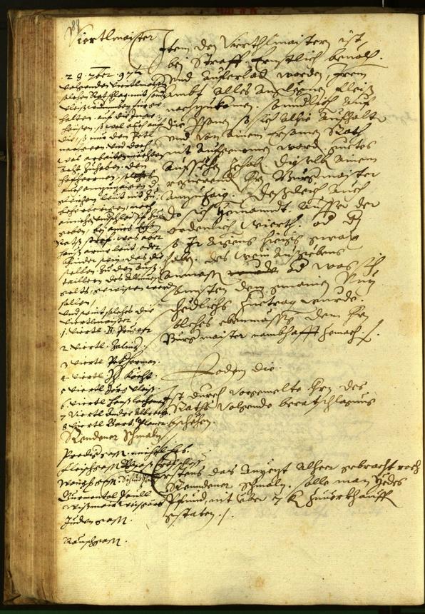 Civic Archives of Bozen-Bolzano - BOhisto Minutes of the council 1597 