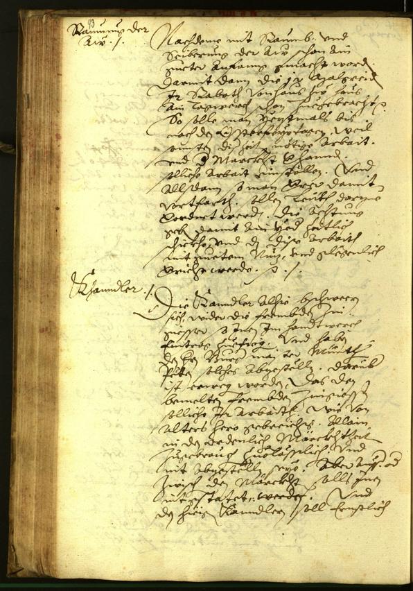 Civic Archives of Bozen-Bolzano - BOhisto Minutes of the council 1597 