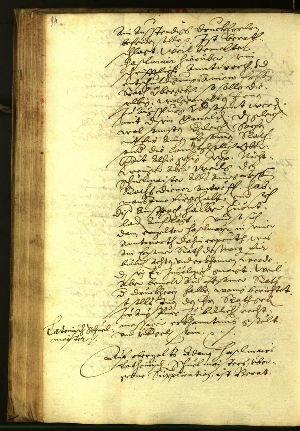 Civic Archives of Bozen-Bolzano - BOhisto Minutes of the council 1597 