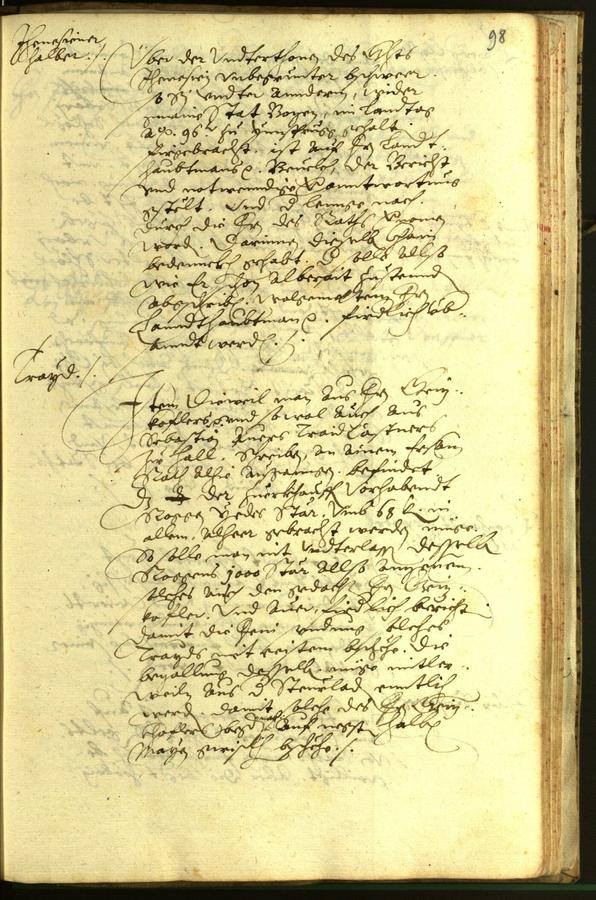 Civic Archives of Bozen-Bolzano - BOhisto Minutes of the council 1597 