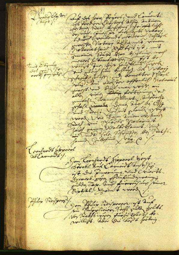 Civic Archives of Bozen-Bolzano - BOhisto Minutes of the council 1597 