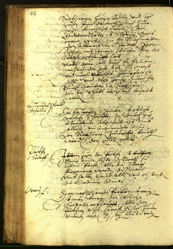 Civic Archives of Bozen-Bolzano - BOhisto Minutes of the council 1597 