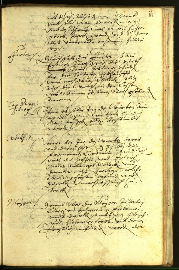 Civic Archives of Bozen-Bolzano - BOhisto Minutes of the council 1597 