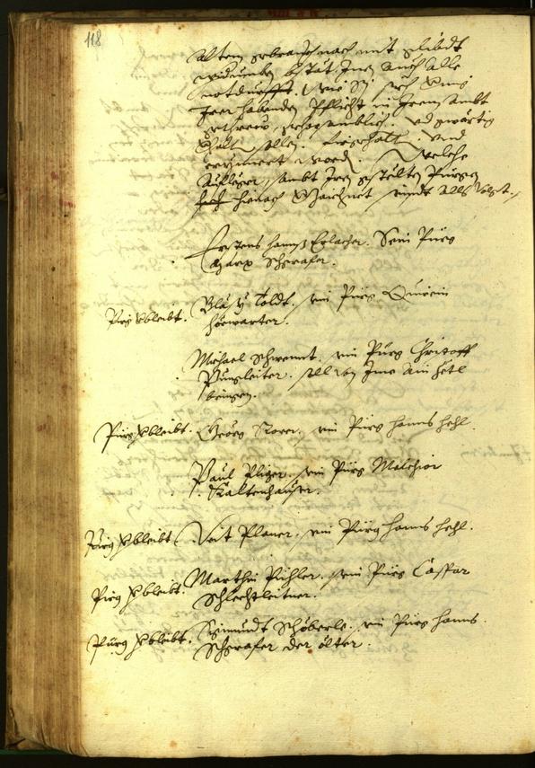 Civic Archives of Bozen-Bolzano - BOhisto Minutes of the council 1597 