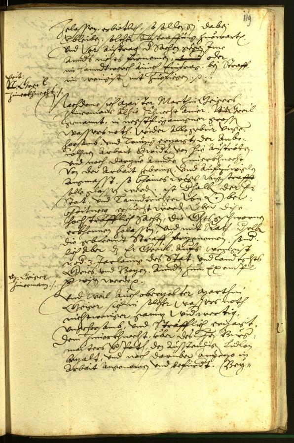 Civic Archives of Bozen-Bolzano - BOhisto Minutes of the council 1597 